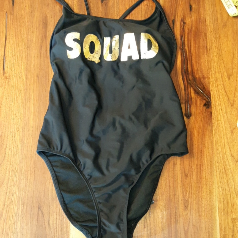Squad One Piece Swimsuit - Picture 1 of 11